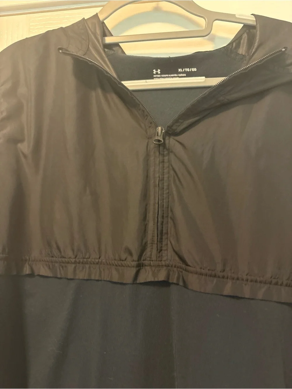 Jordan Black Men's Windbreaker Pullover Jacket